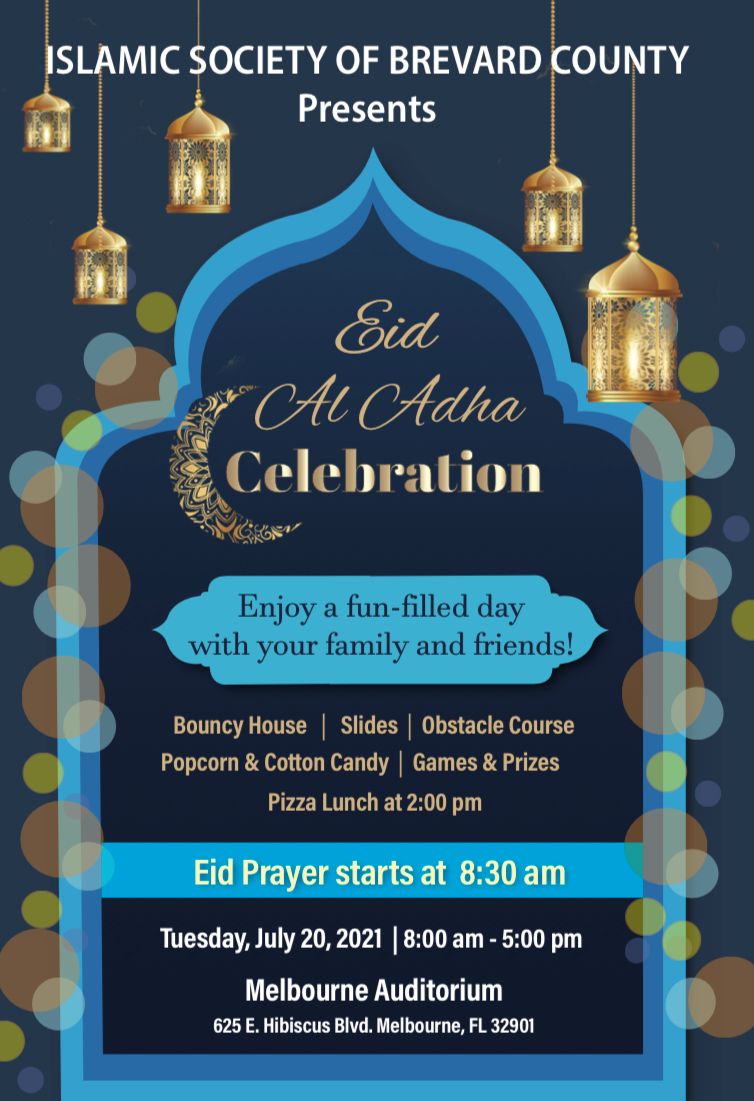 Eid Al-Adha 2021 – Islamic Society of Brevard County